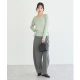 【SET2点】ツイストキャミレイヤードカットソー | earth music&ecology  | 詳細画像16 