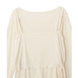 【SET2点】ツイストキャミレイヤードカットソー | earth music&ecology  | 詳細画像29 