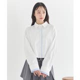 パイピングショートシャツ | earth music&ecology  | 詳細画像10 