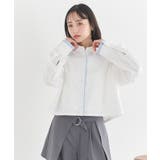 パイピングショートシャツ | earth music&ecology  | 詳細画像11 