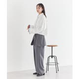 パイピングショートシャツ | earth music&ecology  | 詳細画像13 