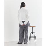 パイピングショートシャツ | earth music&ecology  | 詳細画像14 