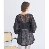 レースフラワーブラウス | earth music&ecology  | 詳細画像13 