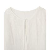 レースフラワーブラウス | earth music&ecology  | 詳細画像19 