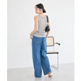 シアーフライスレイヤードタンクトップ | earth music&ecology  | 詳細画像14 