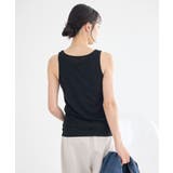 シアーフライスレイヤードタンクトップ | earth music&ecology  | 詳細画像5 