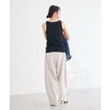 シアーフライスレイヤードタンクトップ | earth music&ecology  | 詳細画像9 