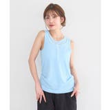 シアーフライスレイヤードタンクトップ | earth music&ecology  | 詳細画像17 