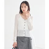 レースリブキャミソール | earth music&ecology  | 詳細画像15 