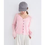 シアーリブカーディガン | earth music&ecology  | 詳細画像9 