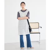 レースギャザーワンピース | earth music&ecology  | 詳細画像5 