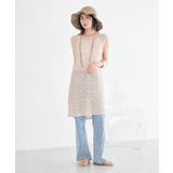 レースギャザーワンピース | earth music&ecology  | 詳細画像15 