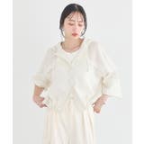 【フード取り外し可能】シアーシャツブルゾン | earth music&ecology  | 詳細画像11 