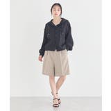 【フード取り外し可能】シアーシャツブルゾン | earth music&ecology  | 詳細画像5 