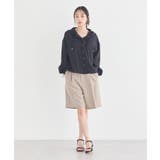 【フード取り外し可能】シアーシャツブルゾン | earth music&ecology  | 詳細画像6 