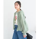 【フード取り外し可能】シアーシャツブルゾン | earth music&ecology  | 詳細画像19 