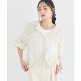 アイボリー | 【フード取り外し可能】シアーシャツブルゾン | earth music&ecology 