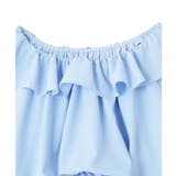 2wayオフショルバルーンヘムフリルブラウス | earth music&ecology  | 詳細画像27 