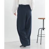 【セットアップ対応】アソートツータックベルトパンツ | earth music&ecology  | 詳細画像4 