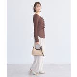 【セットアップ対応】アソートツータックベルトパンツ | earth music&ecology  | 詳細画像11 