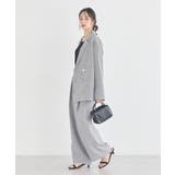 【セットアップ対応】アソートツータックベルトパンツ | earth music&ecology  | 詳細画像19 