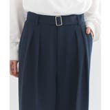 【セットアップ対応】アソートツータックベルトパンツ | earth music&ecology  | 詳細画像23 