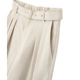 【セットアップ対応】アソートツータックベルトパンツ | earth music&ecology  | 詳細画像30 