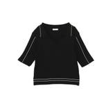 ラインカラーポロニット | earth music&ecology  | 詳細画像28 