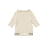 ラインカラーポロニット | earth music&ecology  | 詳細画像23 