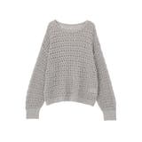 メッシュニットプルオーバー | earth music&ecology  | 詳細画像32 