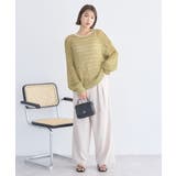 メッシュニットプルオーバー | earth music&ecology  | 詳細画像10 