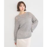 メッシュニットプルオーバー | earth music&ecology  | 詳細画像14 