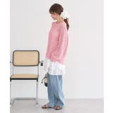 メッシュニットプルオーバー | earth music&ecology  | 詳細画像21 