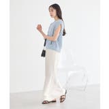 配色ラインMIXニットベスト | earth music&ecology  | 詳細画像7 