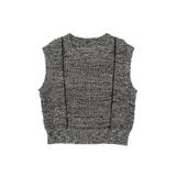 配色ラインMIXニットベスト | earth music&ecology  | 詳細画像27 