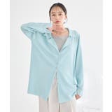 テーラーカラーニットカーディガン | earth music&ecology  | 詳細画像3 