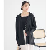 テーラーカラーニットカーディガン | earth music&ecology  | 詳細画像13 