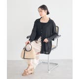 テーラーカラーニットカーディガン | earth music&ecology  | 詳細画像17 