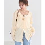 テーラーカラーニットカーディガン | earth music&ecology  | 詳細画像9 