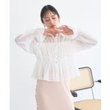 シャーリングストライプシャツ | earth music&ecology  | 詳細画像13 