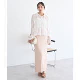 シャーリングストライプシャツ | earth music&ecology  | 詳細画像15 