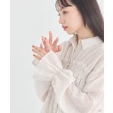 シャーリングストライプシャツ | earth music&ecology  | 詳細画像19 