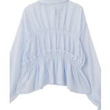 シャーリングストライプシャツ | earth music&ecology  | 詳細画像26 