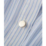 シャーリングストライプシャツ | earth music&ecology  | 詳細画像28 