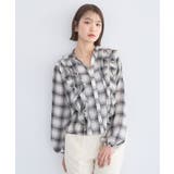 フリルリボンブラウス | earth music&ecology  | 詳細画像13 