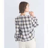 フリルリボンブラウス | earth music&ecology  | 詳細画像15 