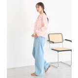 フリルリボンブラウス | earth music&ecology  | 詳細画像5 