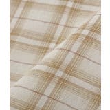 シャーリングスリーブチェックシャツ | earth music&ecology  | 詳細画像25 