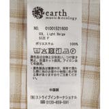 シャーリングスリーブチェックシャツ | earth music&ecology  | 詳細画像26 