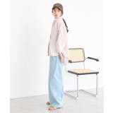 シャーリングスリーブチェックシャツ | earth music&ecology  | 詳細画像4 